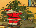 Santa claus vintage 387